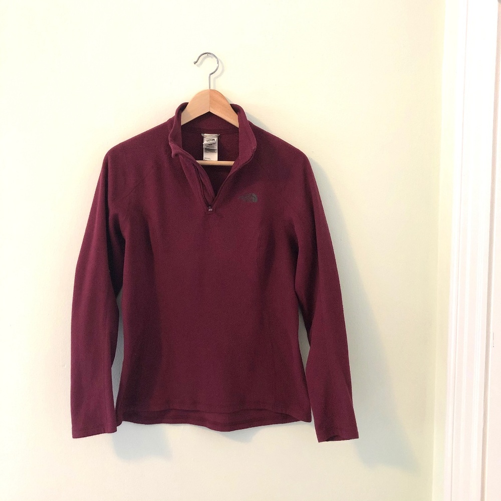 North Face Fleece Quarter Zip